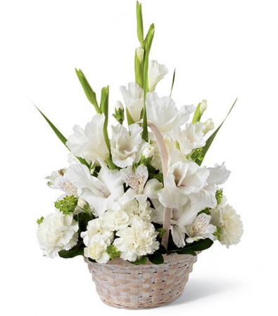 White Sympathy Basket