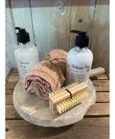 White Tea soap & lotion gift set 