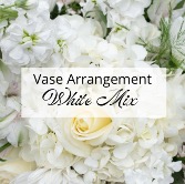 White Vase Arrangement 