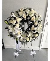 White Wreath Funeral