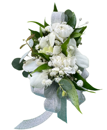 White Wrist Corsage Corsage