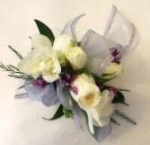 White Wrist Corsage Weddings and Prom
