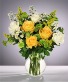 White & Yellow Roses 