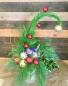 Grinch Tree arrangement Fresh floral arrangement