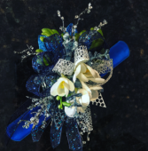 Why So Blue..... Prom Corsage 