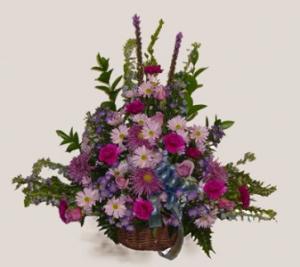 Wicker Basket Funeral in Ware, MA | OTTO FLORIST & GIFTS Wicker Basket Funeral in Ware, MA | OTTO FLORIST & GIFTS