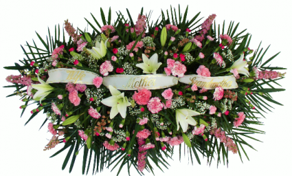Wife Mother Grandmother Casket Flowers