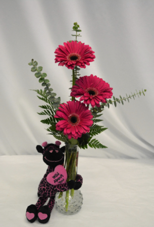 WILD ABOUT YOU! FRESH FLOWERS/PLUSH