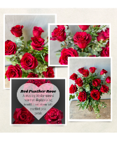 Wild About You Roses Dozen Red Panther Roses