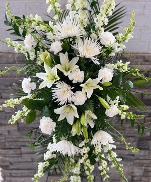Wild All White Spray   sympathy 