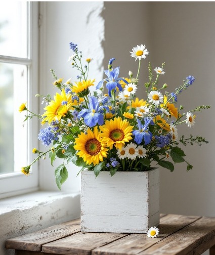 Wild Blue Enchanted Design