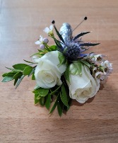 Wild Flowers and Roses Boutonniere