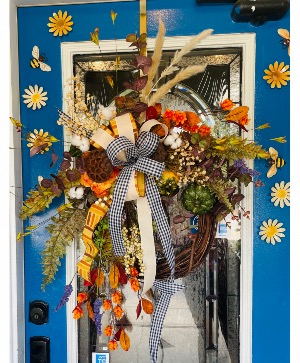 Wild & free door decor Fall decor/ everyday 