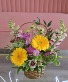 Wild Garden  Basket Arrangement