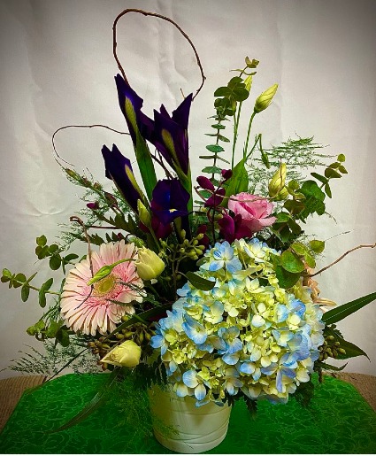 Wild Iris May Flower Arrangement of the Month