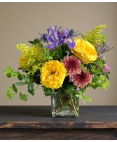 Wild Mountain Rose Vase Arrangement