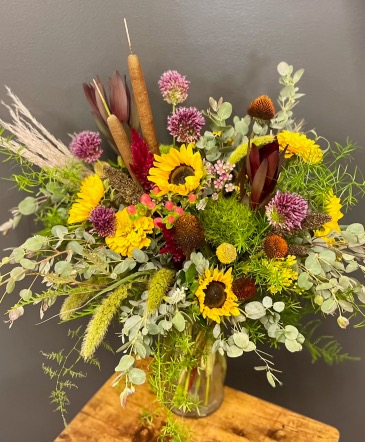 'Nebraska Harvest' Wildflower Designers Choice in Norfolk, NE | Blossom + Birch