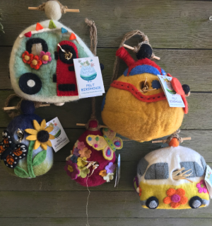 WILD WOOLIES BIRDHOUSE FELT BIRDHOUSE in Northport, NY | Hengstenberg's Florist WILD WOOLIES BIRDHOUSE FELT BIRDHOUSE in Northport, NY | Hengstenberg's Florist