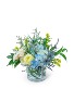 Wilde Blue Flower Arrangement