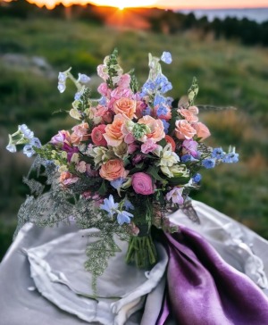 Wildflower Bouquet by Art & Flowers Wedding Bouquet