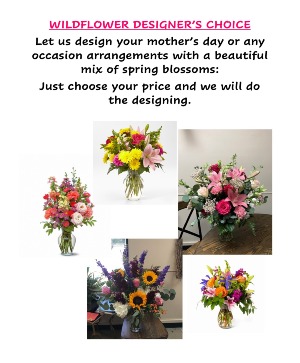 Wildflower Designer's Choice Fresh Flower Arrangement