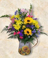 Wildflower Garden Bouquet FHF-M323 Fresh Flower Arrangement (Local Delivery Area Only)