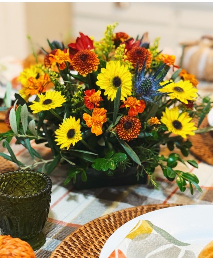 Wildflower Harvest Centerpiece  
