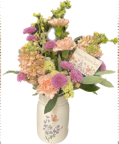 Wildflower Jar Bouquet