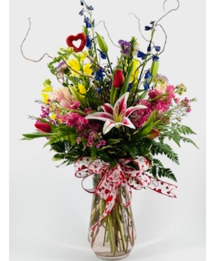 Wildflower Love  Vase Arrangement