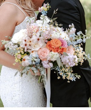 Wildflower lovers wedding bouquet