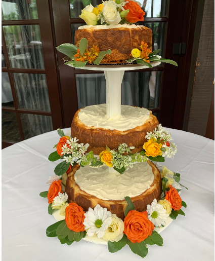 Wildflower Wedding cake flowers