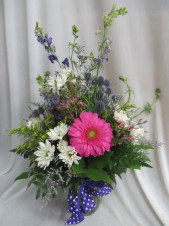 Wildflowers Fresh Mixed Vased Arrangement