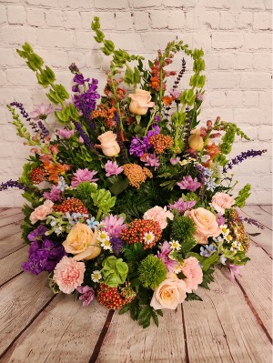 Wildflowers In Heaven Urn Wreath FD-104