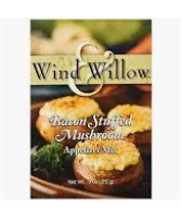 Wind and Willow Bacon Stuffed Mushrooms  