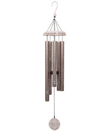 40" "Amazing Grace" Vintage White Chime (ID:62739) Wind-chime in Cleveland, TN | FLOWERS N THINGS