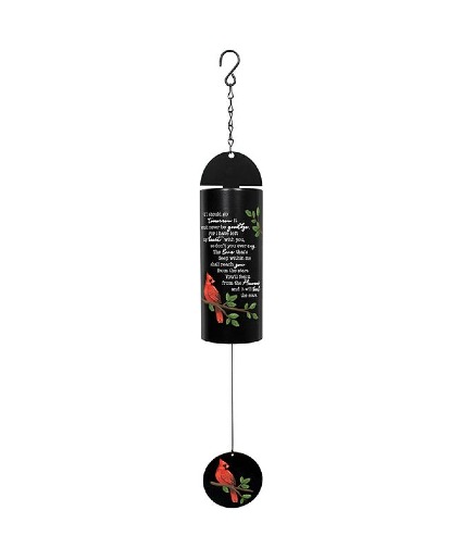 22 in. Cardinal Wind Chime