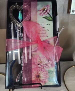 Windchime in a box gift