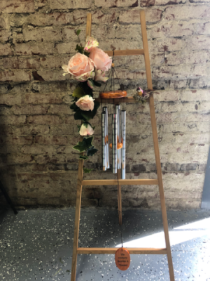 You Will Always Hear Me in the Wind Standing Easel Windchime in Beech Grove, IN | THE ROSEBUD FLOWERS & GIFTS You Will Always Hear Me in the Wind Standing Easel Windchime in Beech Grove, IN | THE ROSEBUD FLOWERS & GIFTS