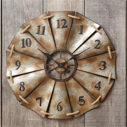 Windmill Clock 