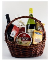 Wine and Cheese  Gift Basket