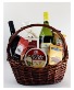 Wine and Snacks Gift Basket