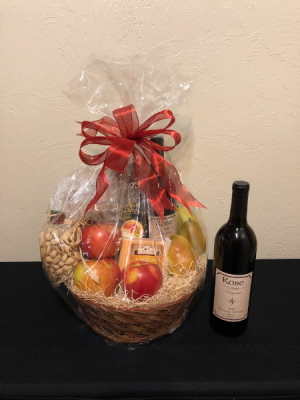 Wine and Dine Basket MUST BE PRESENT TO PROVIDE PROOF OF BEING 21 OR OLDER TO ORDER in Boise, ID | HEAVENESSENCE FLORAL & GIFTS Wine and Dine Basket MUST BE PRESENT TO PROVIDE PROOF OF BEING 21 OR OLDER TO ORDER in Boise, ID | HEAVENESSENCE FLORAL & GIFTS
