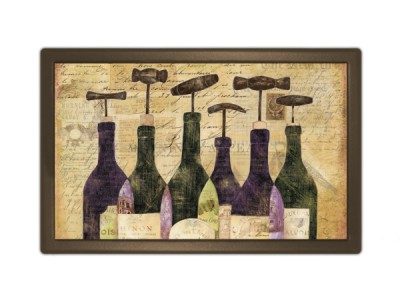 Wine bottles Indoor/Outdoor Mat