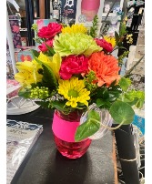 Wine Freeze Cup Arrangement Designer's Choice / Lid included