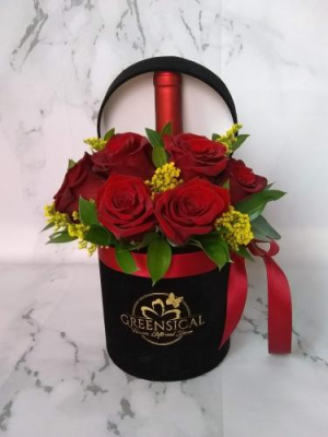 Wine Surprise in Delray Beach, FL | Greensical Flowers Gifts & Decor Wine Surprise in Delray Beach, FL | Greensical Flowers Gifts & Decor