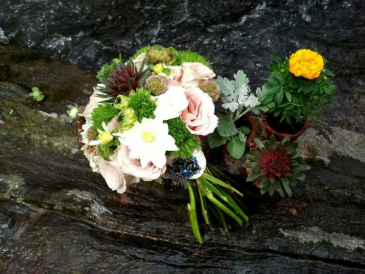 Winery Wedding Bridal Bouquet