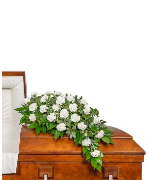 Wings of Peace Casket Spray Sympathy Arrangement