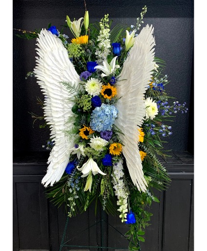 Wings of Peace Funeral Spray