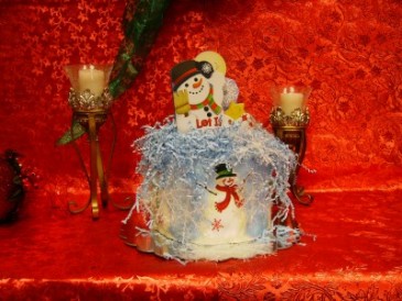Winter Baby Diaper Cakes