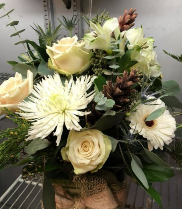 Winter Beauty Custom Design Basket or Container in Bristol, VT | Scentsations Flowers & Gifts